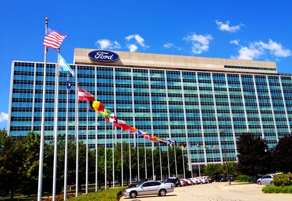 Ford motor world headquarters in dearborn