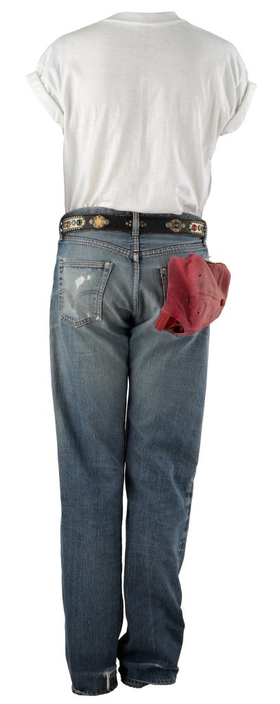 Bruce Springsteen wore this outfit on the cover of “Born in the U.S.A.” 