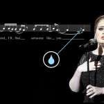 Adele slightly modulates her pitch at the end of some long notes, adding to the tension.