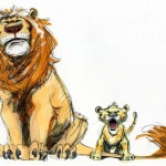 Mufasa and Simba, The Lion King