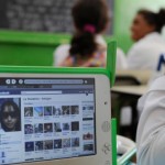 URUGUAY Montevideo , OLPC One Laptop per Child project is implemented on all public schools for all children under Plan Ceibal