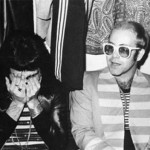 Freddie Mercury and Elton John
