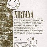 The ‘Smells Like Teen Spirit’ Video Casting Call Poster