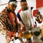 Ghostface Killah and Raekwon the Chef of Wu-Tang cooking a nice meal.