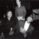 Johnny Cash and Ray Charles