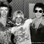 David Bowie, Iggy Pop, and Lou Reed — 1972