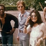 Miles Davis, John Lennon and Yoko Ono
