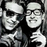 Waylon Jennings and Buddy Holly