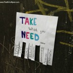take what you need