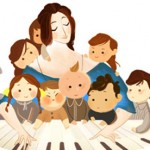 Clara Schumann google doodle 13 sept 2012
