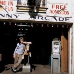 James Dean works the Arcade.