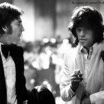 John Lennon and Mick Jagger 1974