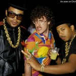 Run-DMC and “Weird Al” Yankovic (Photo by Ron Galella/WireImage)
