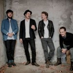 Mumford and Sons, l to r, Winston Marshall, Marcus Mumford, Ben Lovett and Ted Dwane.