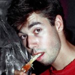 Adam Yauch photographed in Los Angeles in 1987.