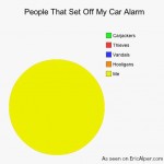 people that set off my car alarm