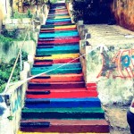 Piano Stairs spotted in Beirut, Lebanon