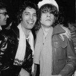 Queen’s Freddie Mercury and David Johansen of The New York Dolls