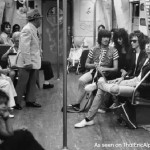The Ramones ride the subway