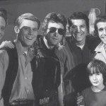 John Lennon and his son, Julian, with the cast of Happy Days