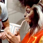 michael jackson Unleashing the beast within on the “Thriller” set