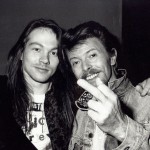 Axl Rose and David Bowie