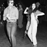 Bill Murray dancing with Gilda Radner at Studio 54 in 1978.