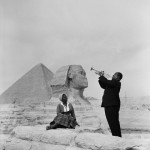 Louis Armstrong Plays Trumpet at the Egyptian Pyramids