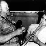 Burl Ives and James Dean