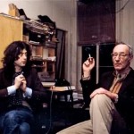 Jimmy Page and William Burroughs at the Chelsea Hotel
