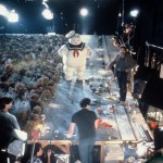 Stay Puft Marshmallow Man Stomps Through a Tiny Town