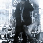 Tom Waits, Times Square, mid-eighties, by George Dubose.