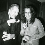 Vincent Price and Alice Cooper