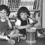 The brothers Alex Van Halen and Eddie Van Halen.