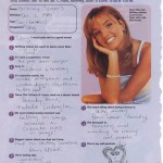 Quotes transcribed from an interview in the May 1999 issue of Twist magazine.
