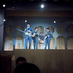 The Beatles on their second Ed Sullivan appearance, broadcast live from Miami, February 16, 1964.