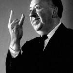 Alfred Hitchcock rocking out.