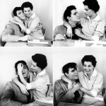 Elvis Presley and Sophia Loren, 1958.