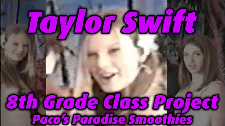 Watch 14-Year-Old Taylor Swift In High School Video Project - That Eric