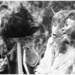 Keith Richards, Mick Jagger and Peter Tosh backstage at Saturday Night Live, 1978