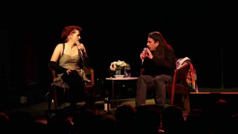 Amanda Palmer and I interviewing one another – here’s the video