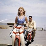 Ann-Margret and Elvis Presley during the filming of Viva Las Vegas in 1963