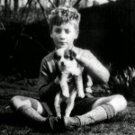 John Lennon and dog Nigel