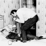 Brigitte Bardot and Sean Connery on the set of Shalako, 1968