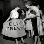 Elvis fans, ca. 1950s