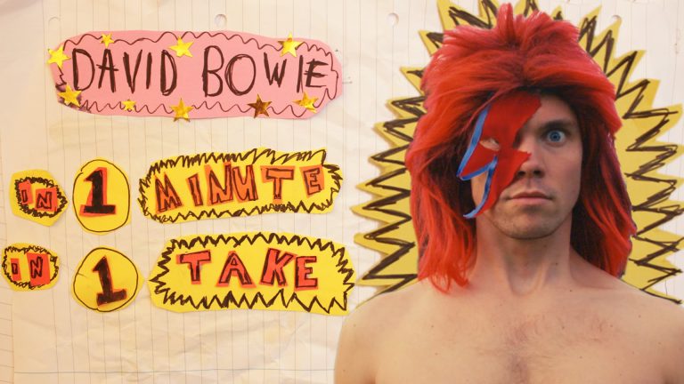 How To Explain David Bowie in 1 minute, in 1 take