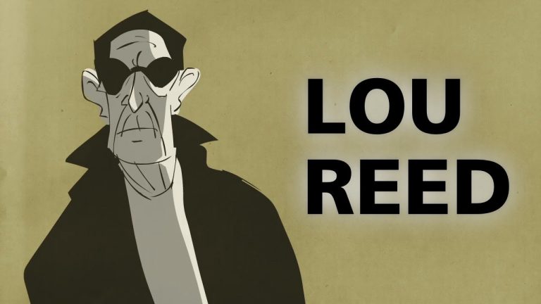 Animated interview with Lou Reed