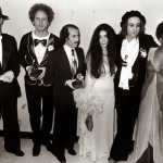 John Lennon and Yoko Ono attend the 1975 Grammy’s (4)