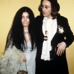 John Lennon and Yoko Ono attend the 1975 Grammy’s (6)