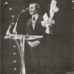 John Lennon and Yoko Ono attend the 1975 Grammy’s (9)